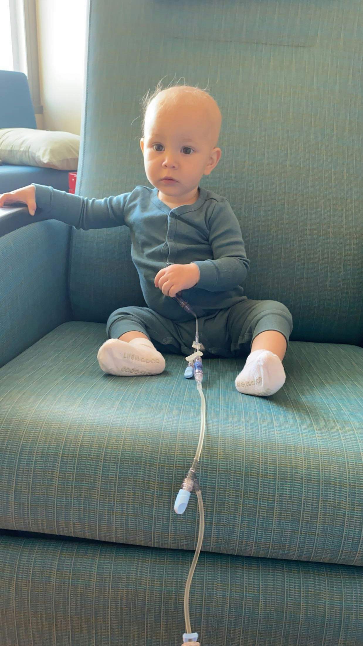 1 Baby Dorothy with port and ivs