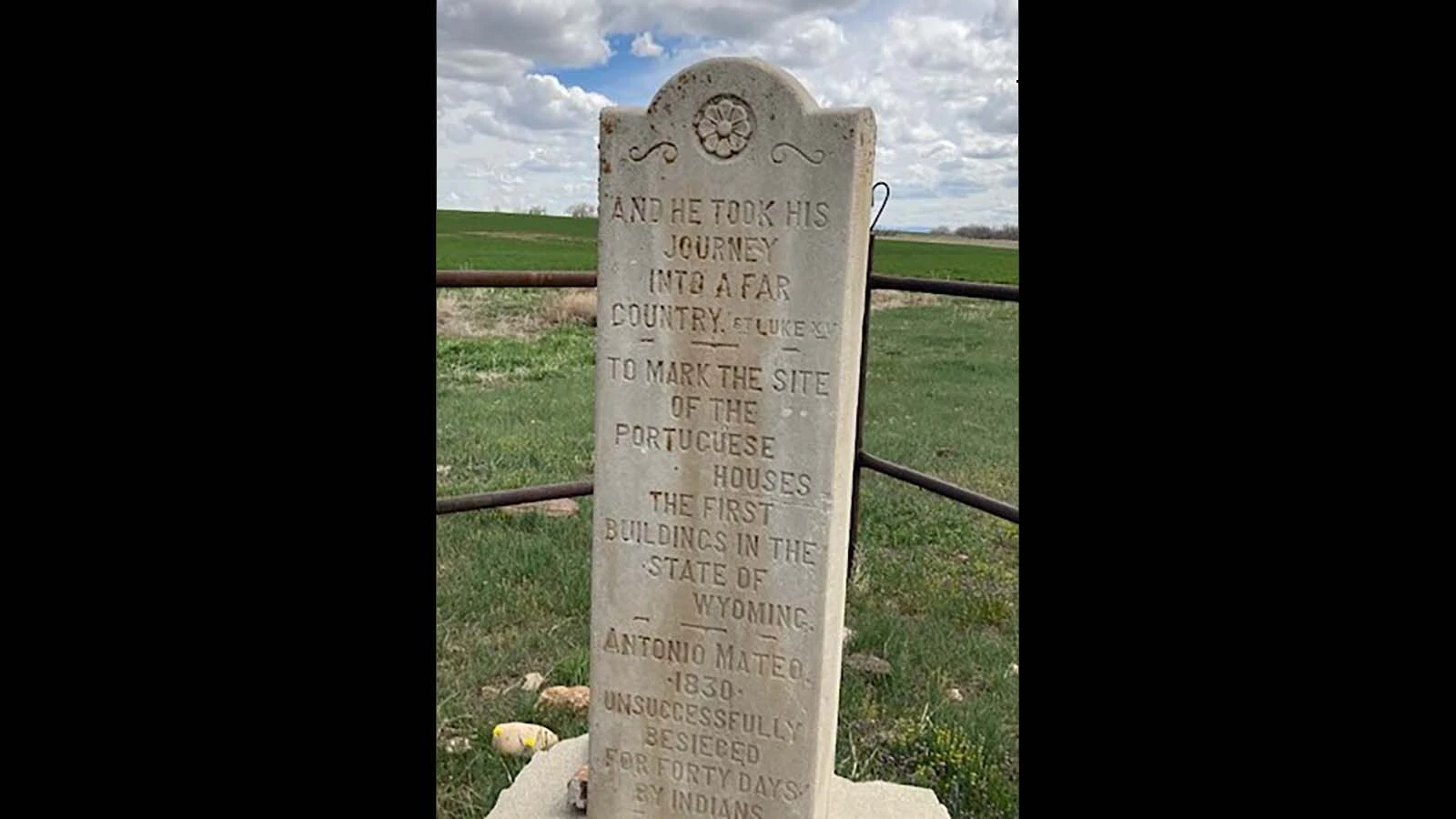 The Portuguese Houses, the oldest fur trading fort built in Wyoming, survived an assault for 40 days by the Sioux, but could not survive the rivalry from Jim Bridger.