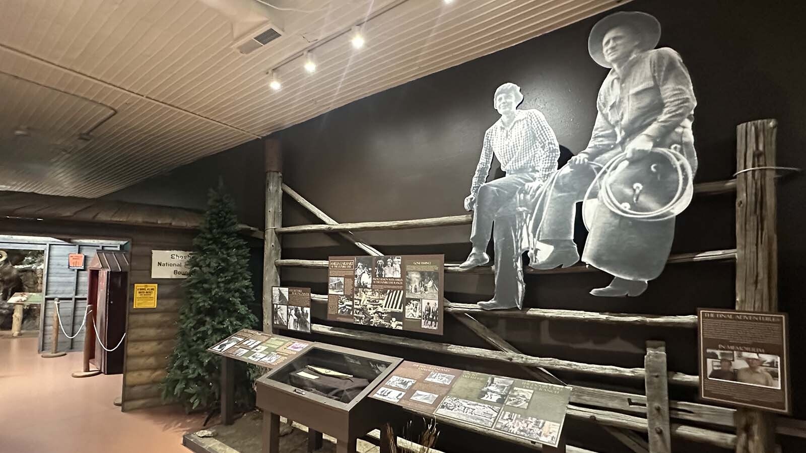 The Meeteetse Museum in Wyoming, features a display about Dunrud, his dude ranch, friendship with Amelia Earhart, and his arctic adventures.