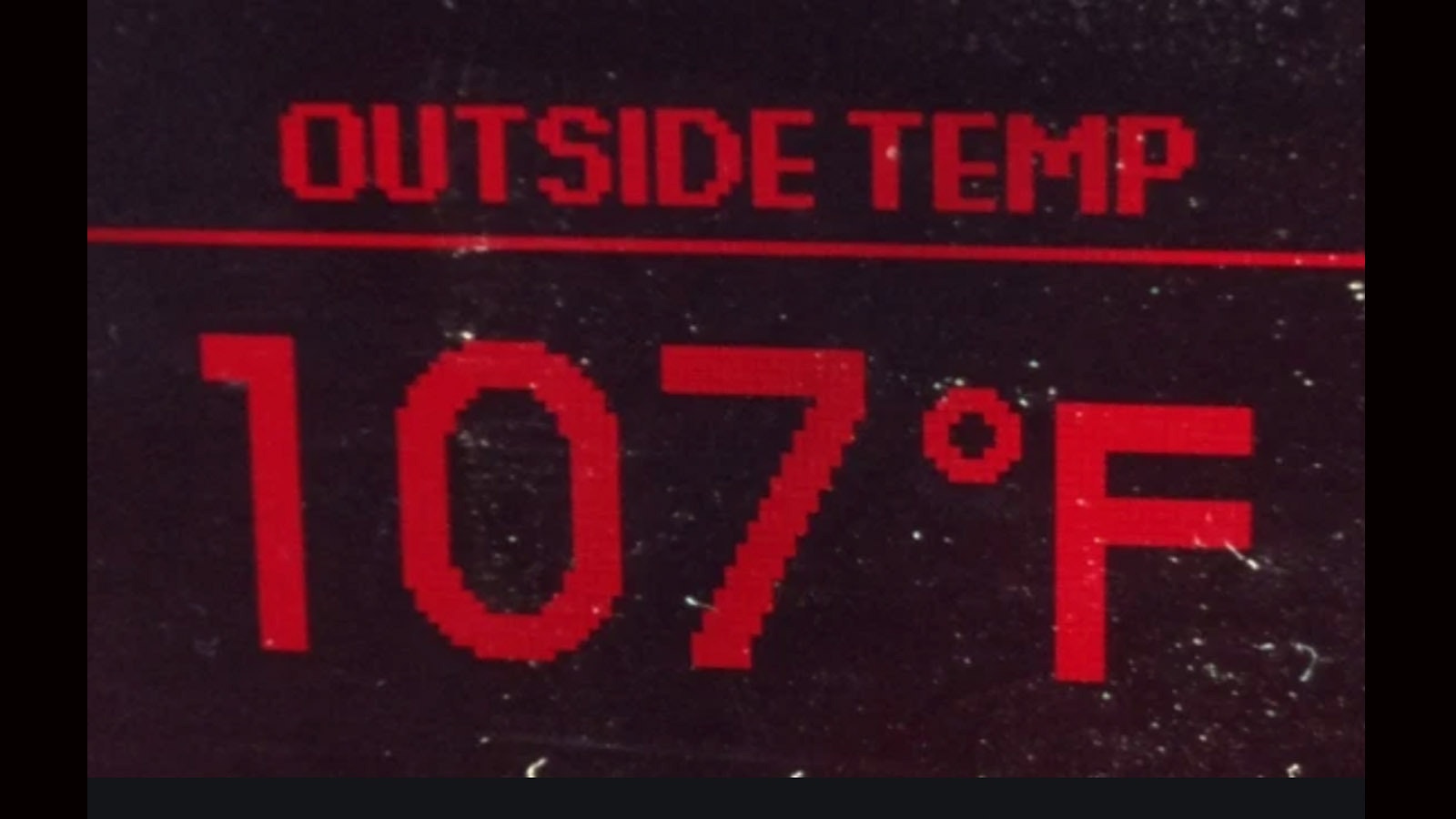 107 degrees