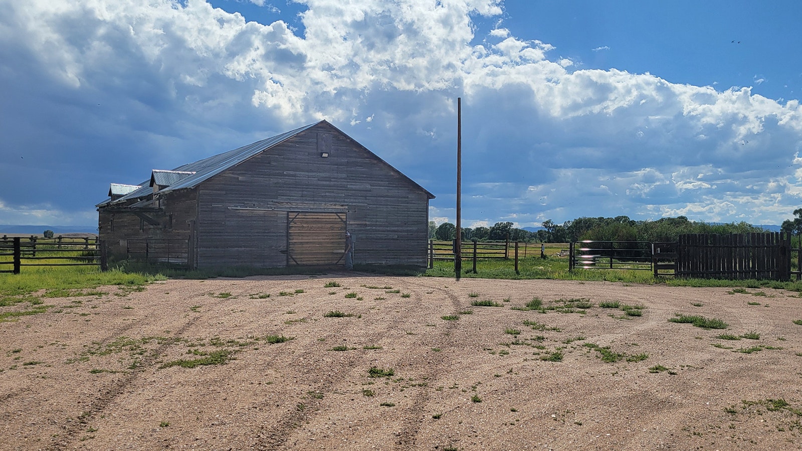 1920's barn built on the Hart Ranch and part of the ranch's preservation plan.