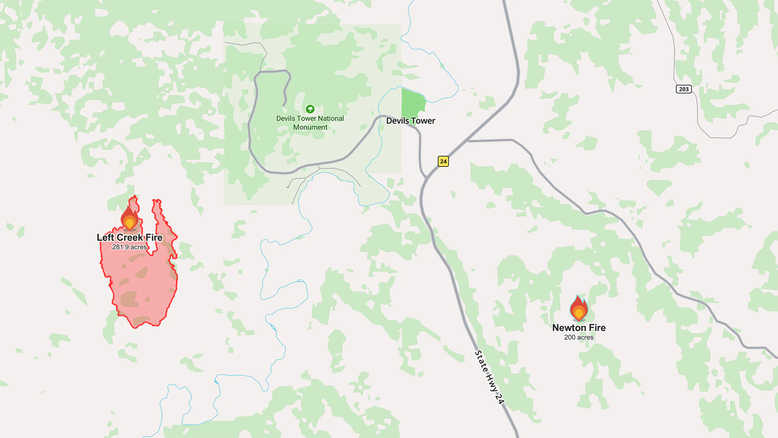 2 Devils Tower fires map 8 2 26