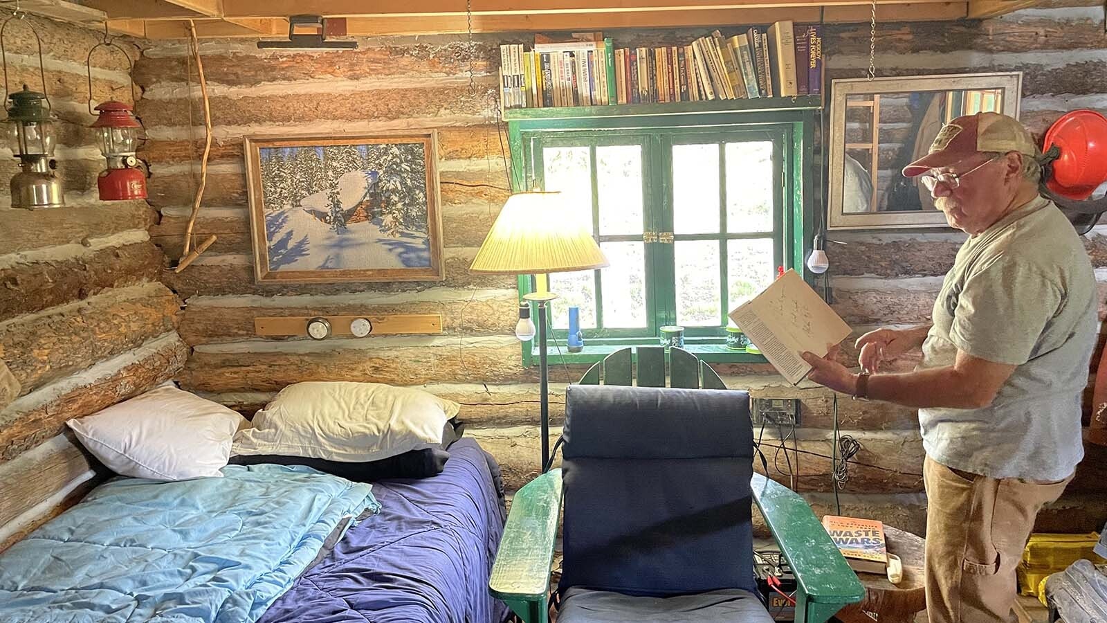 Dave Simpson and Larry Ash, both 74, worked together to build a cabin in Wyoming’s remote Snowy Range mountains 44 years ago and made a pact to build another. Decades later, the retirees are making good on that promise.