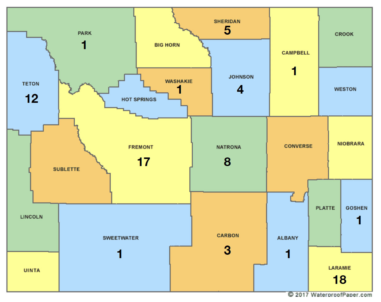 Wyoming Coronavirus Count Up To 73; 18 Recoveries 