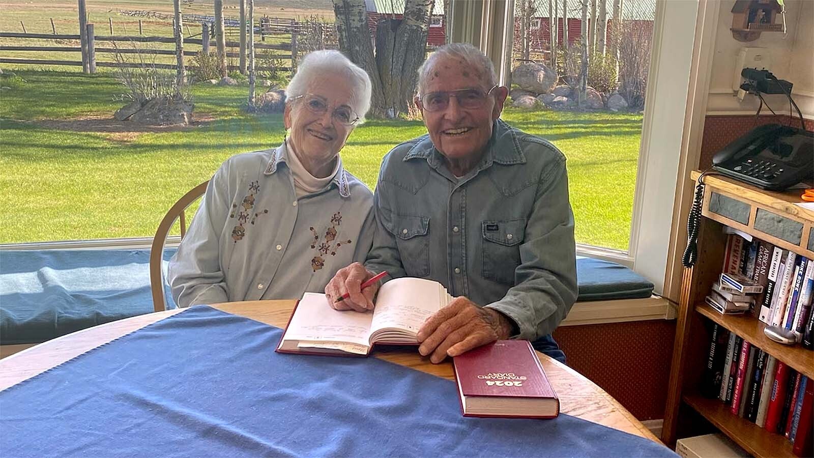 Norm Pape’s family has kept a diary about the Pape Ranch in Daniel, Wyoming since the early days and Norm continued the tradition. The family now has over 100 years of journals that help them know the history of the ranch as well as the best time to plant the fields in their region.