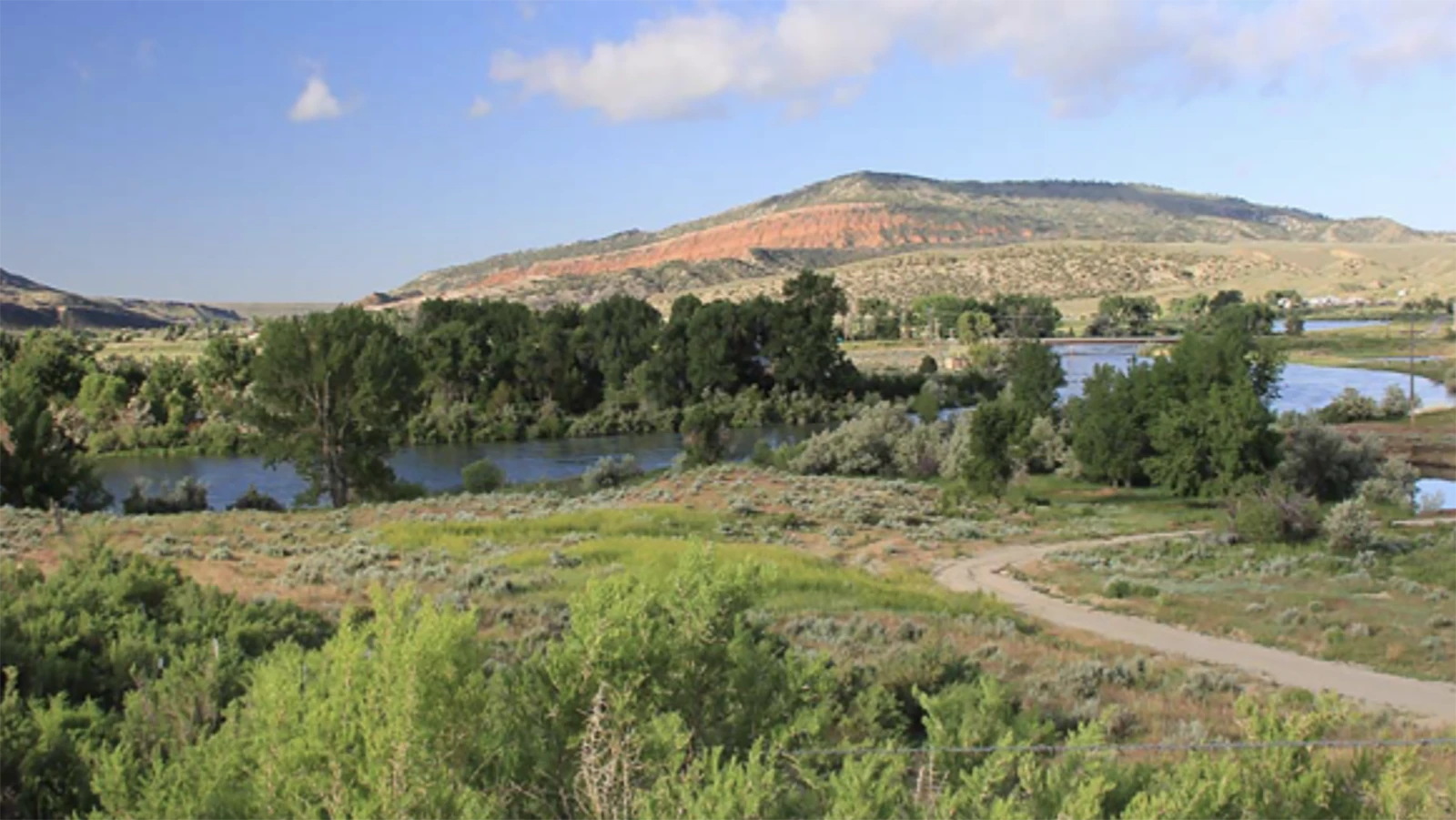 Bessemer Bend is now a historical site and is mostly agricultural land. There is no hint that it used to be bustling town that thought it would become the capitol of Wyoming.