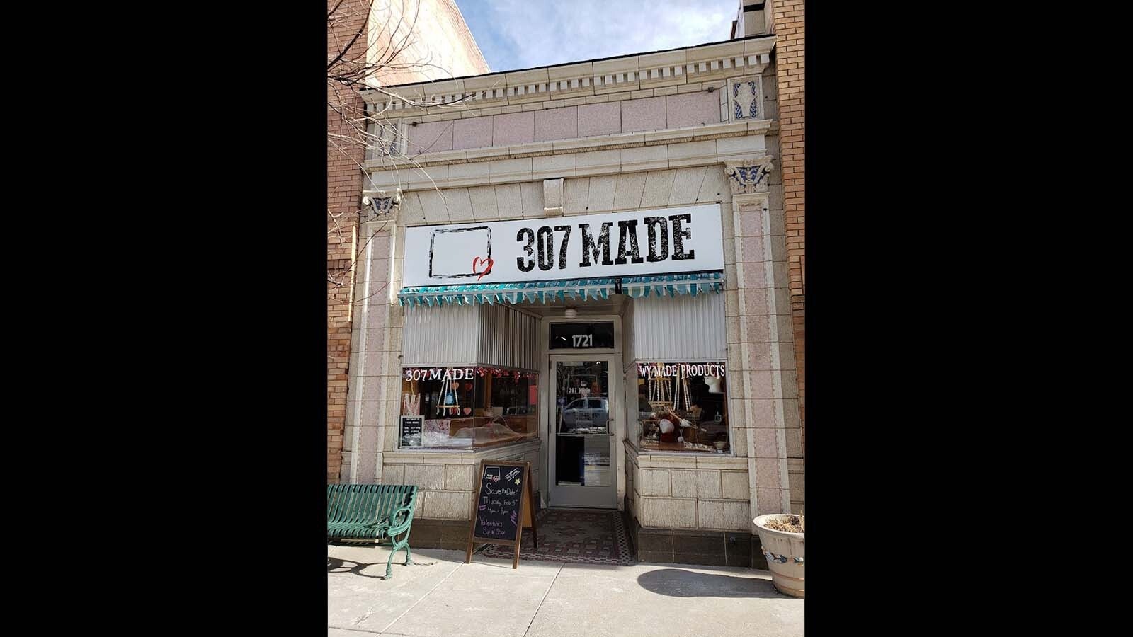 There are more than 900 businesses registered in Wyoming that begin with "307," including 307 Made.