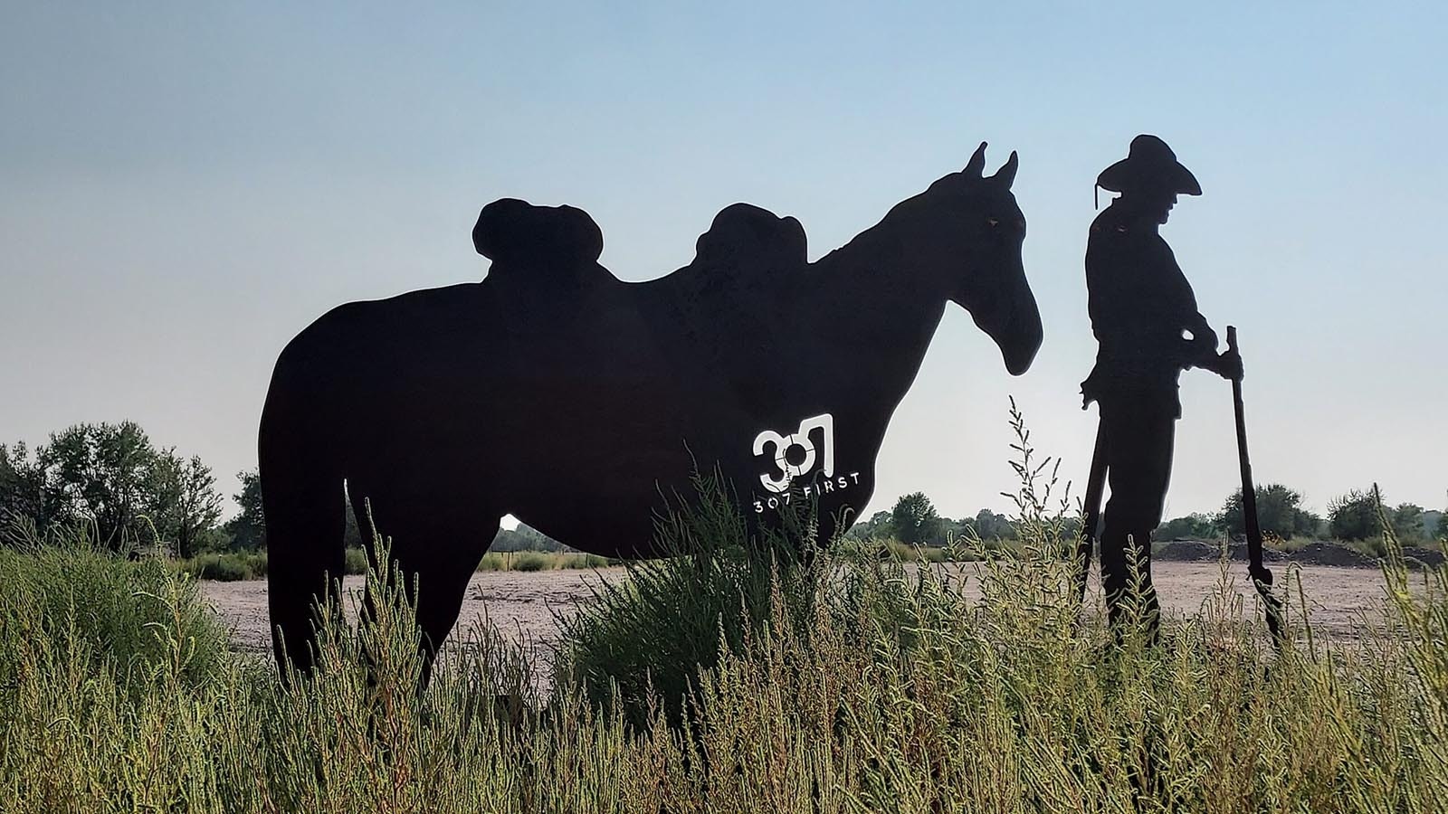 307 First wants to promote Wyoming by installing 307 unique steel silhouettes throughout the state. They also give people something interesting to look at during long, lonely drives across Wyoming.