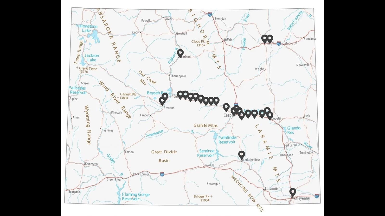 307 First wants to promote Wyoming by installing 307 unique steel silhouettes throughout the state. They also give people something interesting to look at during long, lonely drives across Wyoming.