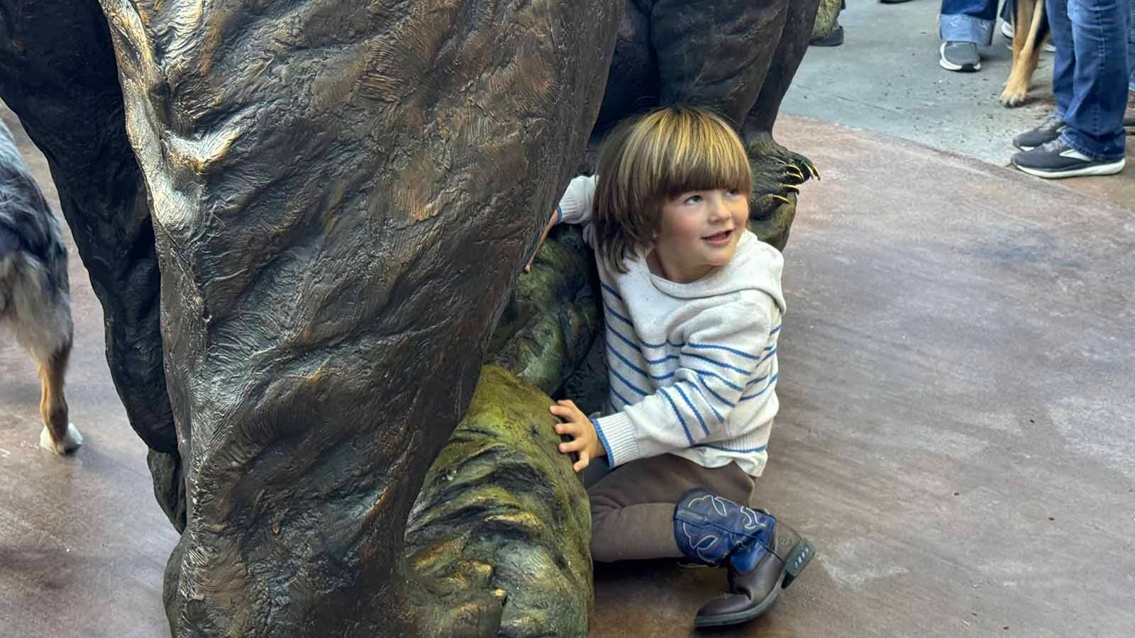 A huge crowd of Grizzly 399 fans gathered Wednesday for the dedication of a gigantic sculpture of the world’s most famous bear at the National Museum of Wildlife Art in Jackson. "Against All Odds: Grizzly 399” also features the four cubs she had in 2020.