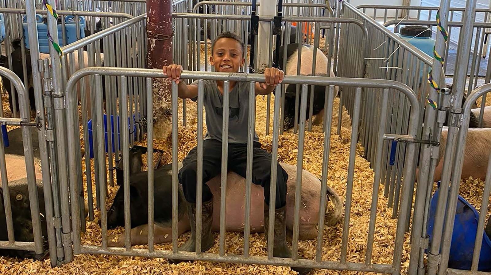 Damani Baughman did not have a good experience at the fair last year, his mom said he wanted to try again. Because of community’s generosity, he will be able to do that.