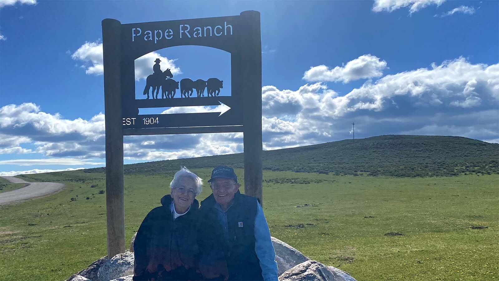 The Pape Ranch in Daniel, Wyoming, is full of lush fields and gorgeous views. Norm Pape, 94, said that people have called it a replica of Bonanza but he stresses that it is a working ranch that both he and his wife, Barb, still help maintain.