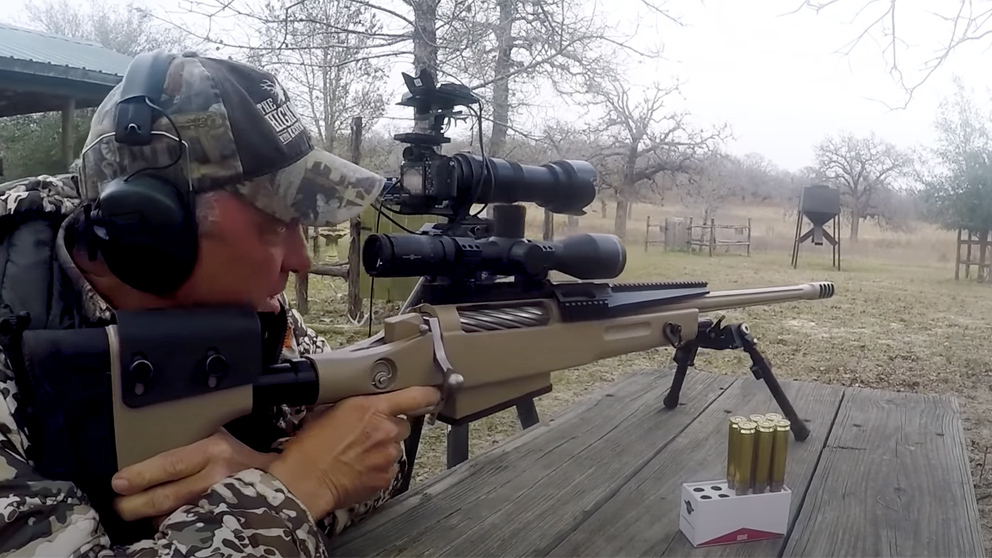 50 caliber rifle hunt