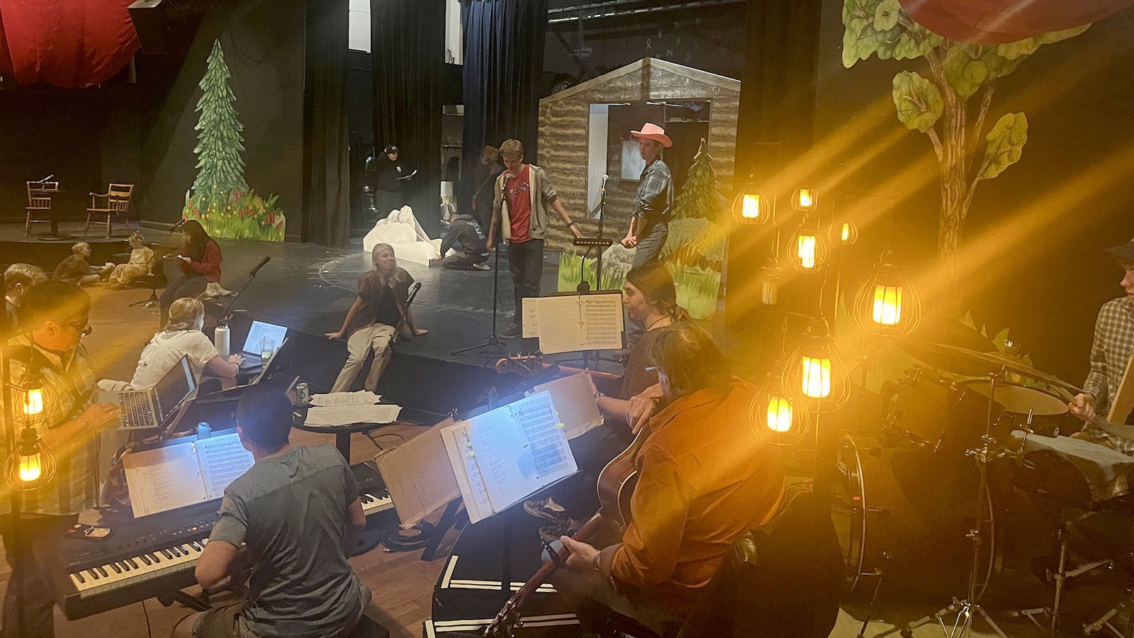 A live orchestra in the pit adds to the homegrown feel of Jackson's new musical.