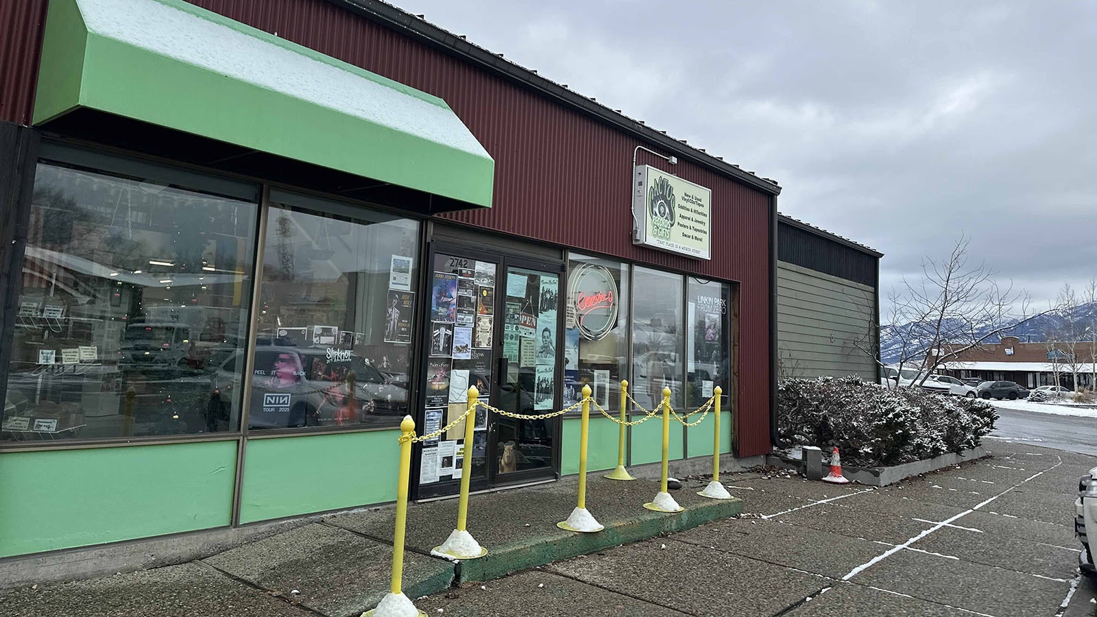 Dennis Miller Jr. dreamed up this parody poster, poking fun at the social media blowup over the poster accused of being AI generated. Miller was inspired to redo the poster as a funny marketing effort for Cactus Records, where he’s the manager.