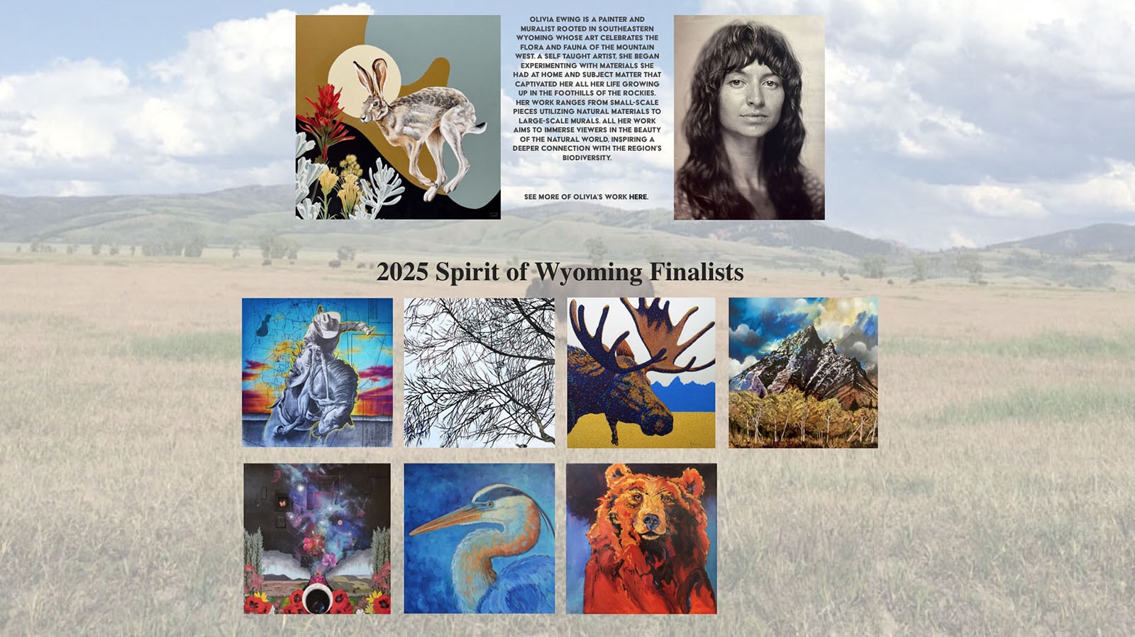 Travis Goodman and Chas Marsh launched a label contest in search of original Wyoming art to adorn bottles of vodka produced by Jackson Hole Still Works 10 years ago — pre-AI. Here is the 2025 winner and the finalists.