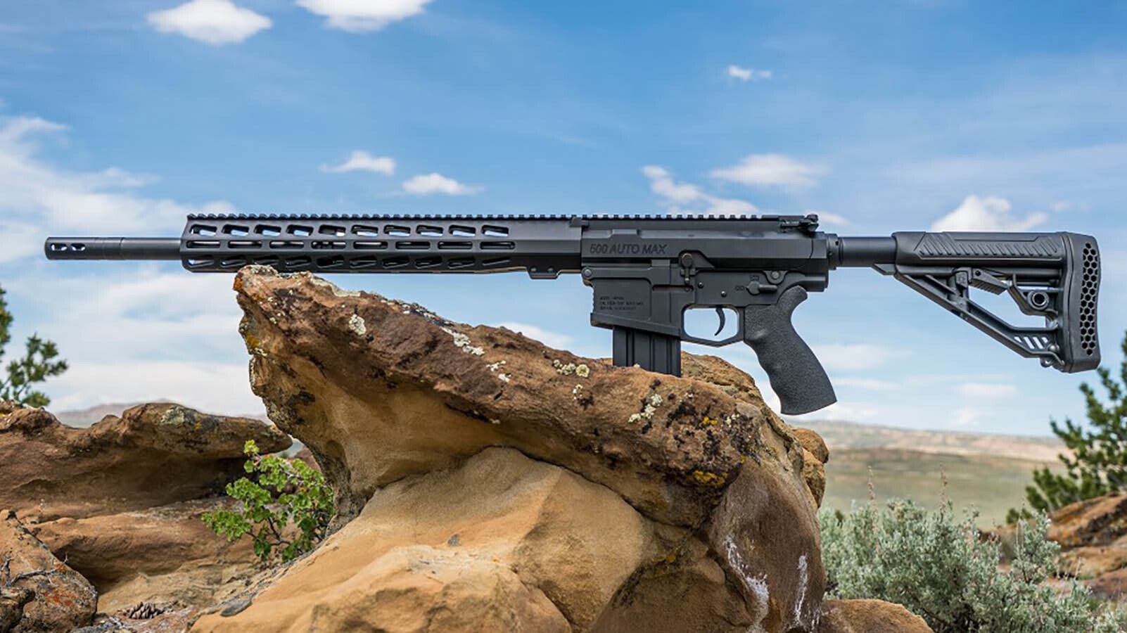 The AR500, touted as the world’s most powerful AR, is made by Big Horn Armory, Inc. in Cody and chambered for the company’s .500 Auto Max cartridge.