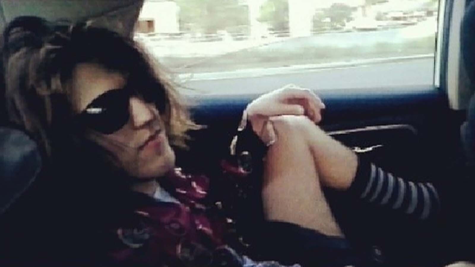 Sporting an “infamous” red kimono, Adrian Jay makes his first trip to Los Angeles in 2014.