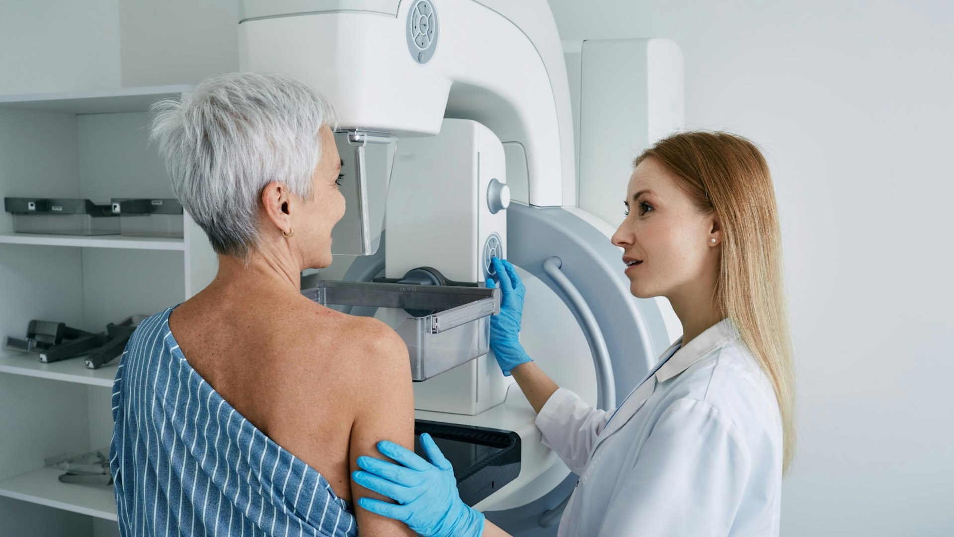 Advanced Imaging at Hoskinson Health Mammogram Screening.