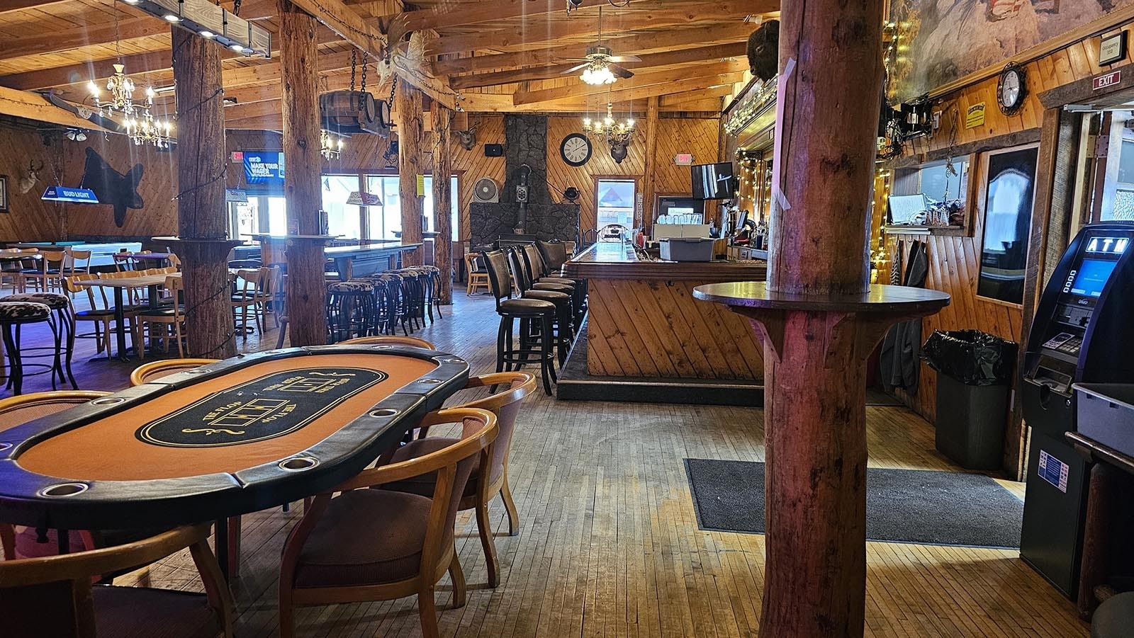 The bar is part of Colter's Lodge in Afton.