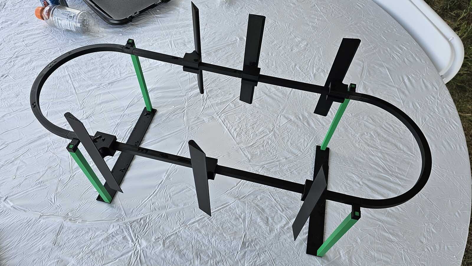A mockup of the Airloom Energy design.
