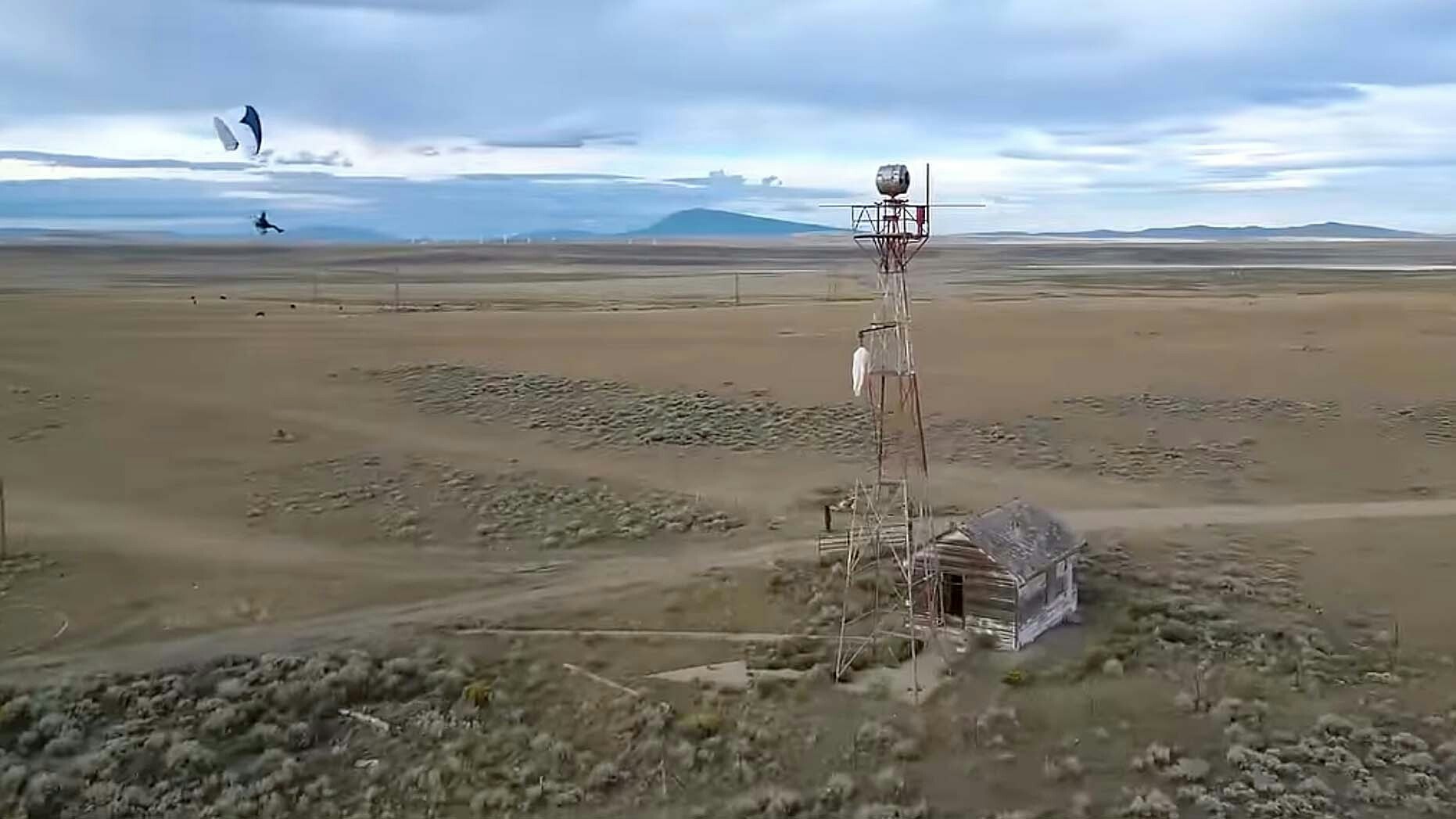 Pilot Nathan Finneman is on a mission to save a nearly 100-year-old airmail post near Medicine Bow, Wyoming. It may be the last of its kind in the United States.