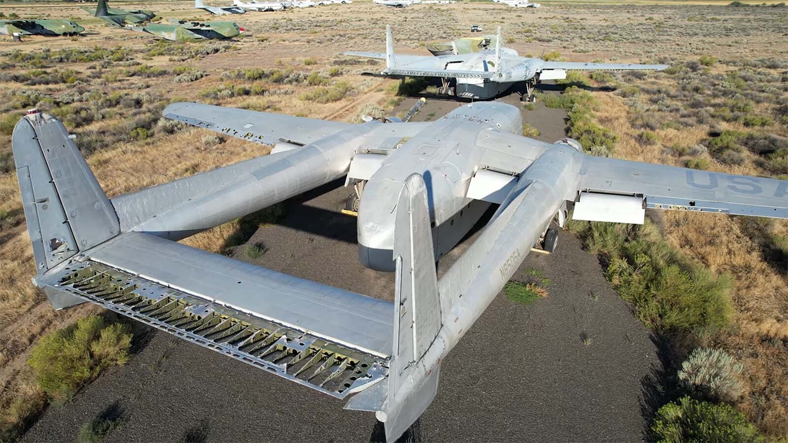 Why pay $1.59 million for a used Gulfstream IV when you can potentially acquire a Fairchild C-119L Flying Boxcar transport for $150? Or how about a Boeing KC-97 Stratofreighter for $25? Those are two of the 16 vintage aircraft Big Horn County is selling.