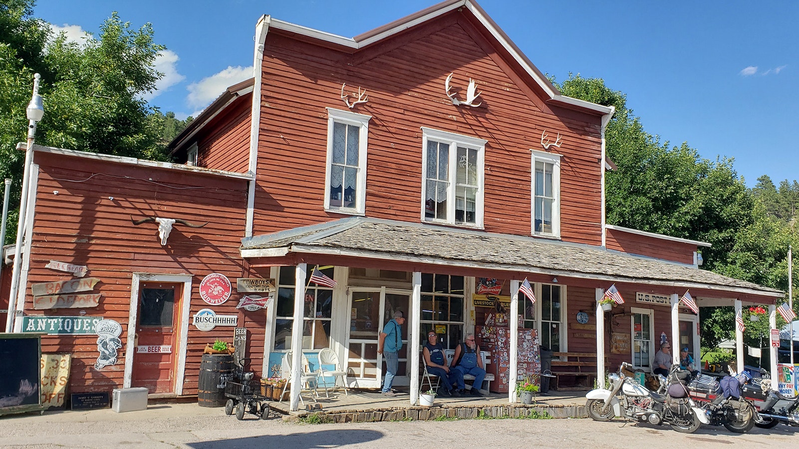 The Aladdin General Store is the oldest operating general store in Wyoming.