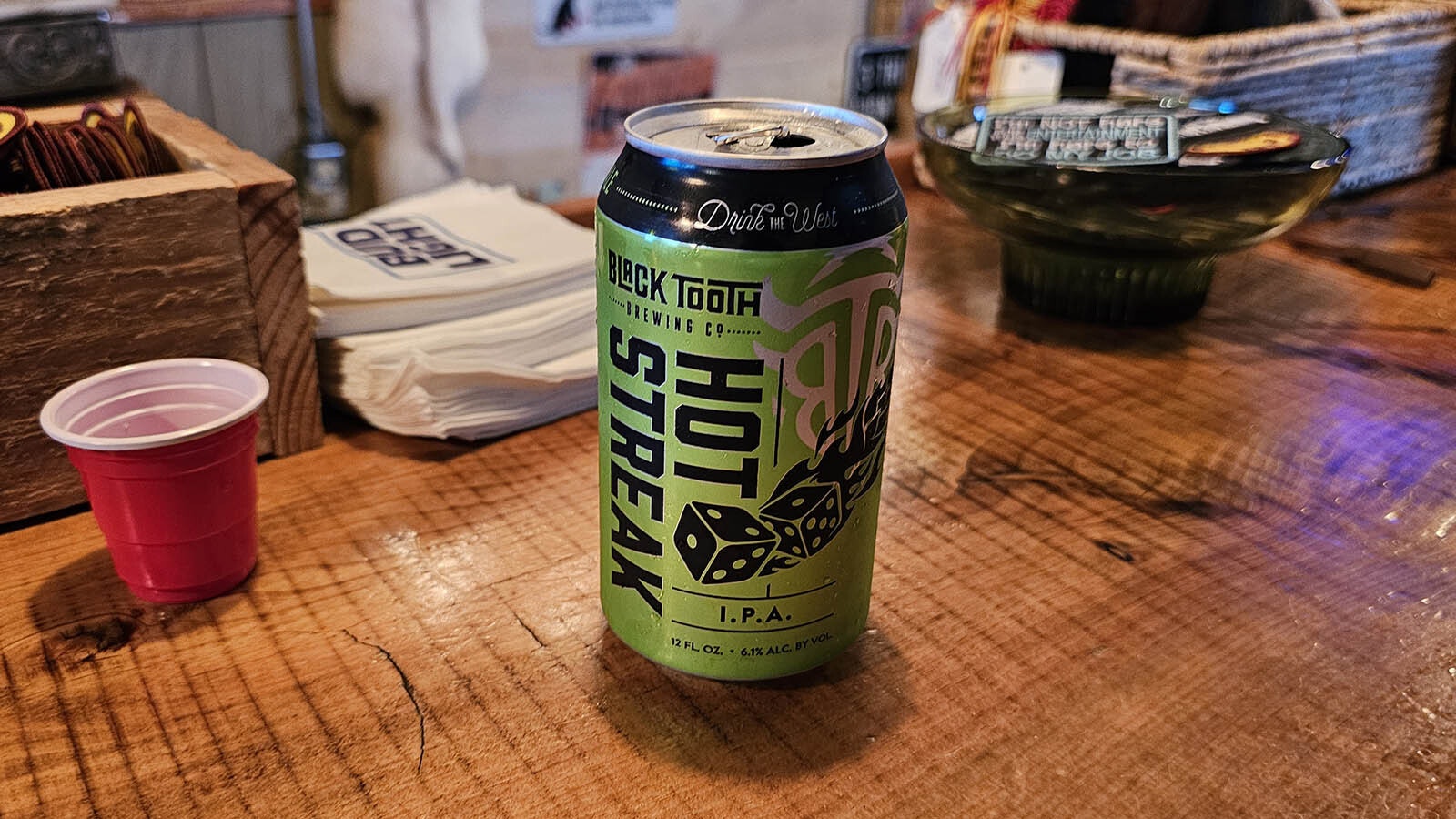 Black Tooth Brewing's Hot Streak is a top-selling beer at the Aladdin General Store.