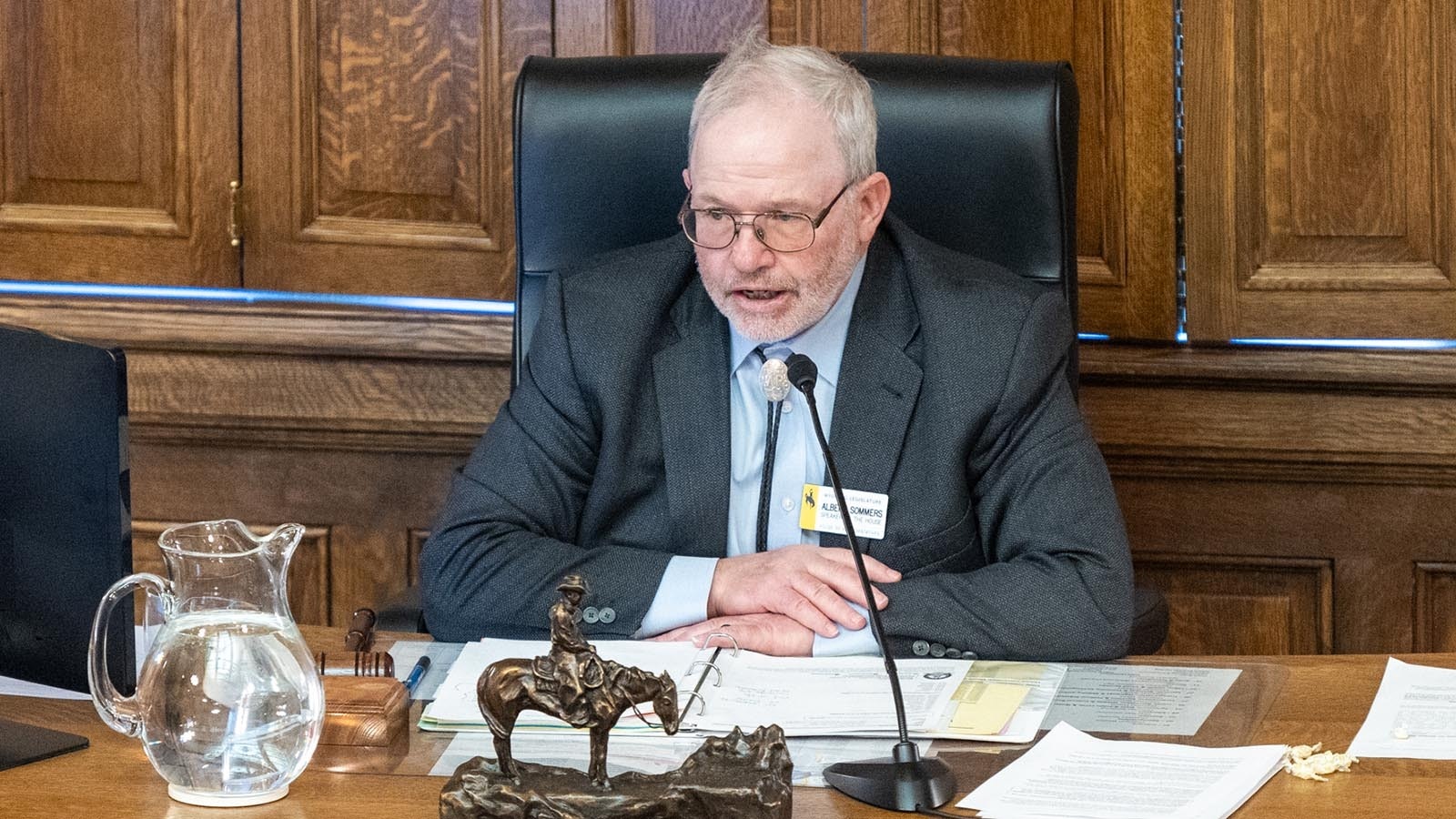 Wyoming House Speaker Albert Sommers says a rumor that he's somehow connected to the Chinese Communist Party is "the most ridiculous thing that I have ever heard in my life."