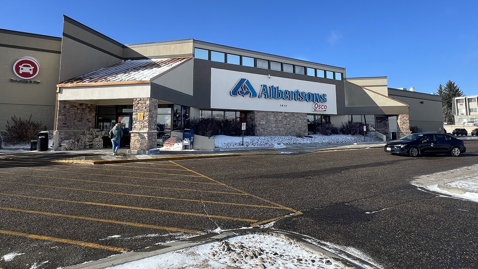 The Albertsons grocery store at 5800 Yellowstone Road in Cheyenne.