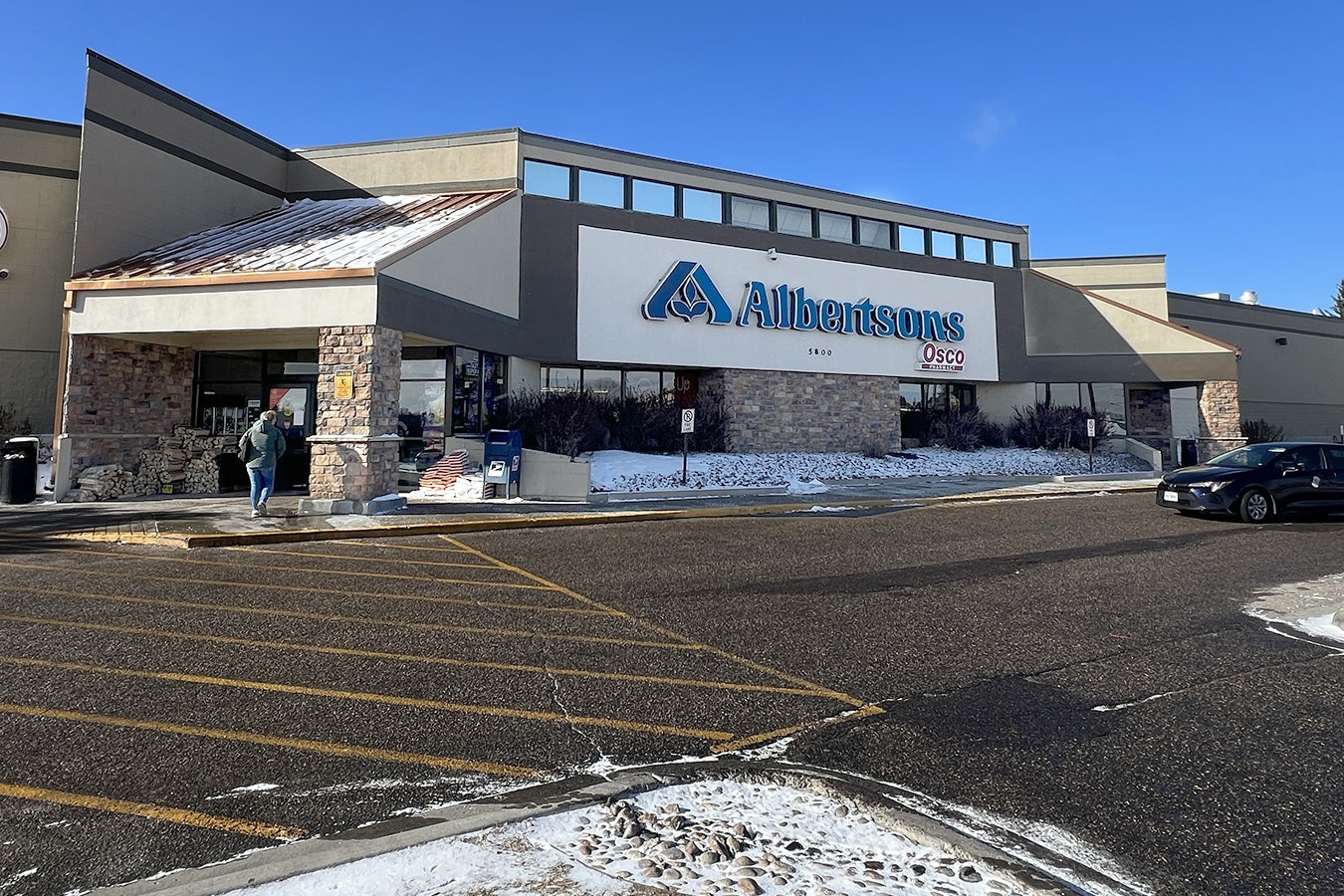 The Albertsons grocery store at 5800 Yellowstone Road in Cheyenne.
