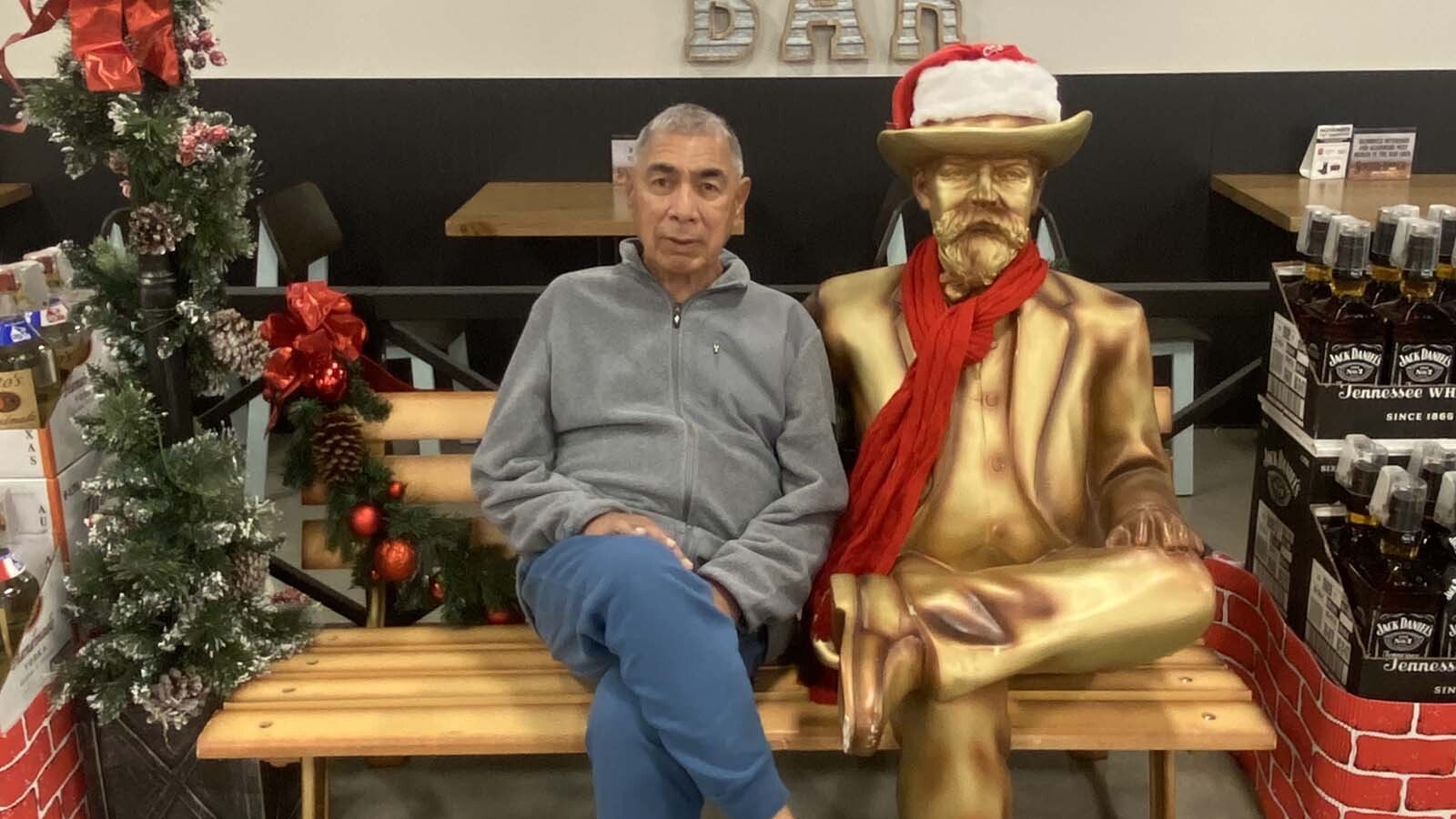 Frank Alvarado survived more than 50 missions as a U.S. Marine in Vietnam. He finally found peace in Wapiti, Wyoming. You may never have met him, but chances are you've his buddies — a pair of green aliens along the road to Yellowstone's East Entrance.