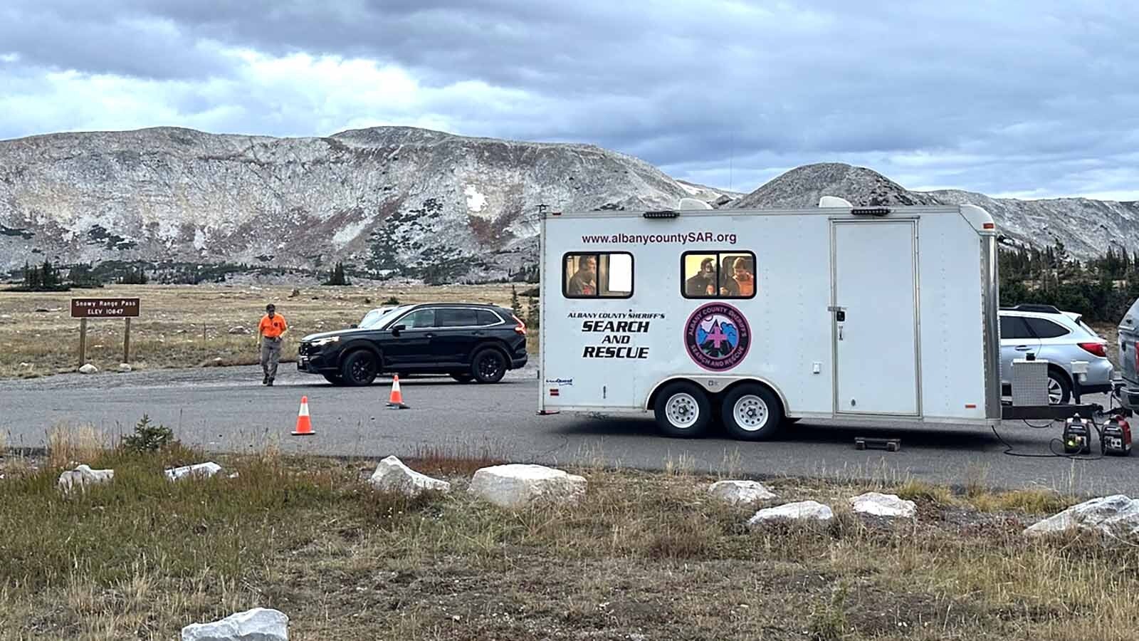 A pair of hikers claim that a GPS mapping app called AllTrails left them stranded in a storm on Medicine Bow Peak, prompting a rescue by Albany County Search and Rescue. The app said they were on a trail that wasn't there.
