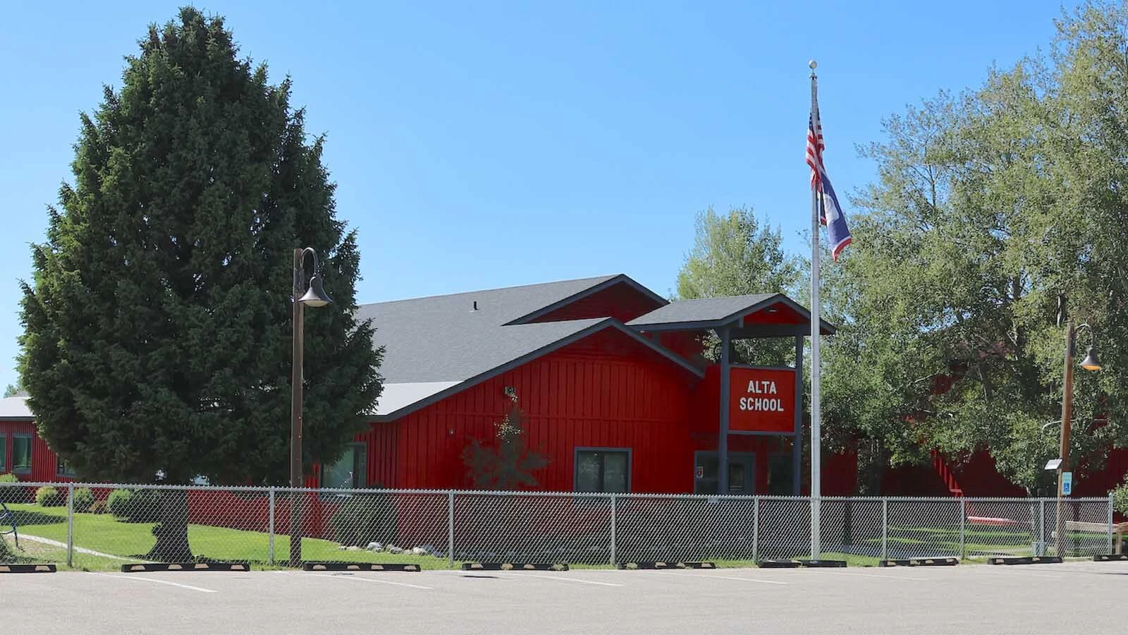 The little schoolhouse in Alta, Wyoming, has served three generations of elementary students over the years.