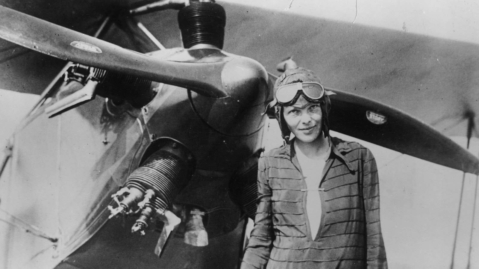 Amelia Earhart in Newfoundland on June 14, 1928.
