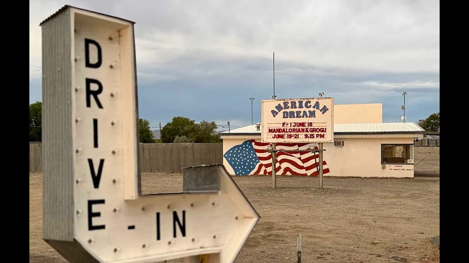 The American Dream Drive-In in Powell is the last true drive-in still operating in Wyoming.