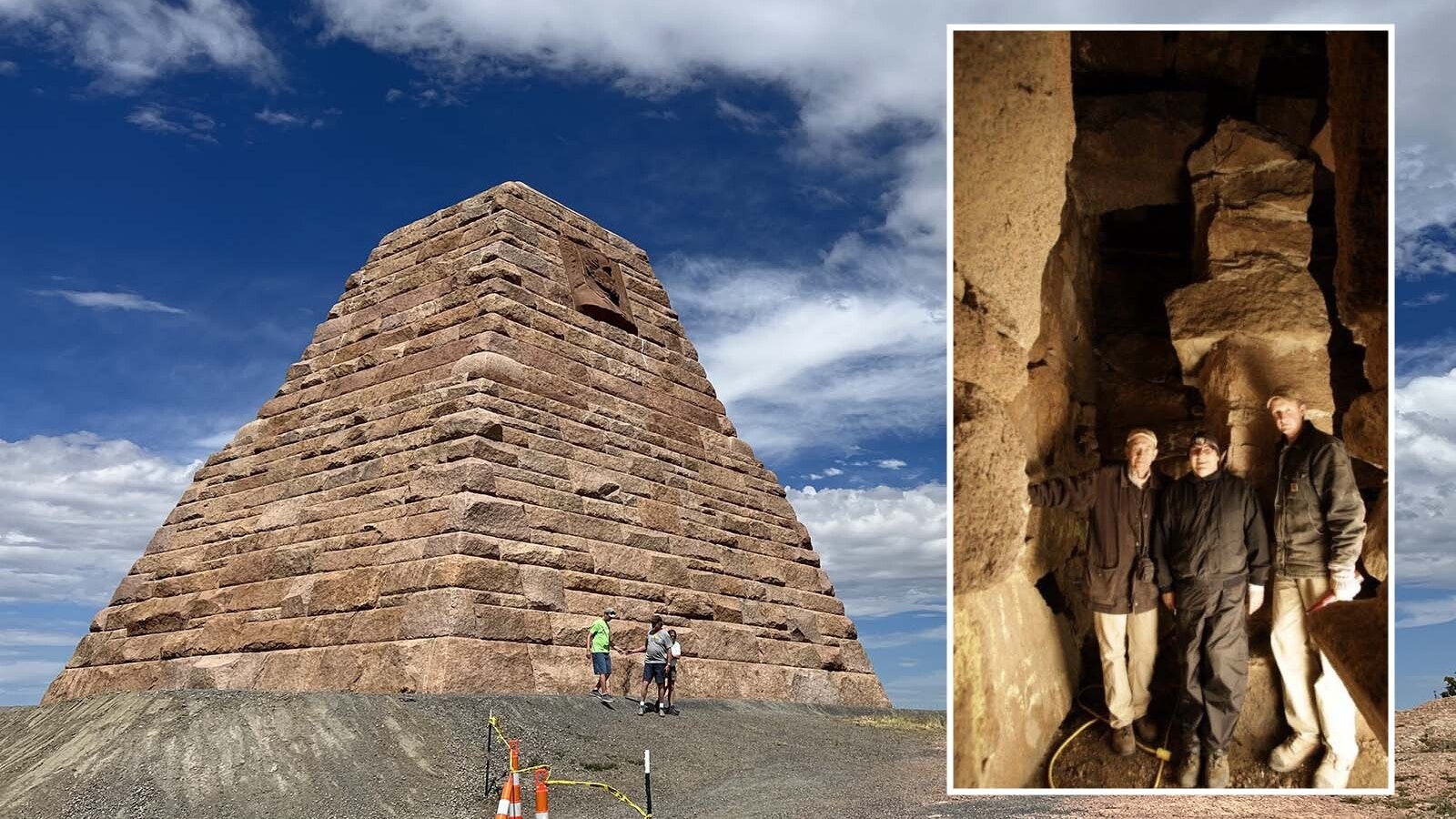 An ironic twist of fate put a Wyoming monument to railroad power brokers out of sight and mind. But that’s not the only thing out of sight with the Ames Monument — there are hidden tunnels inside. And they may never be opened again.