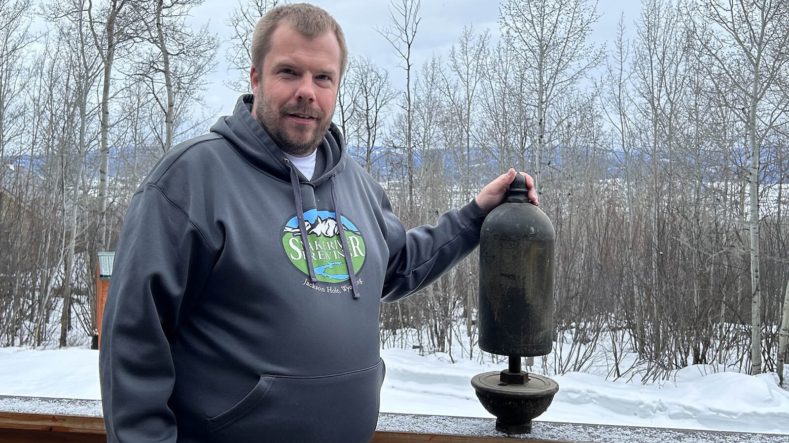 Kenneth Goehring hopes to find the other two steam whistles that were at the Amoco refinery in Casper and make them all sound again.