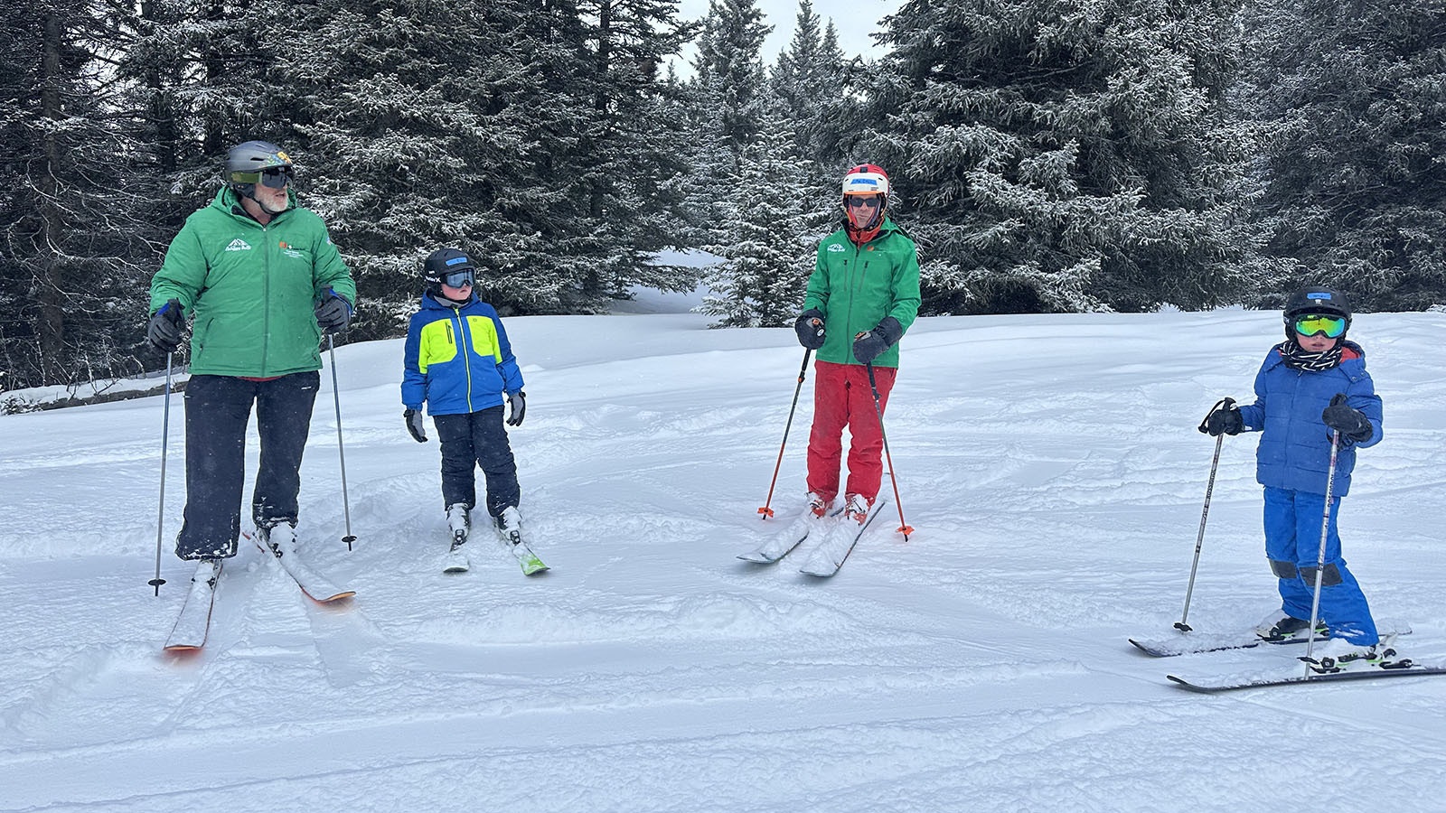 Ski Instructor Karl Milner lost a leg during while fighting in the military. Now he and Eric teach first-time skiers at Antelope Butte.