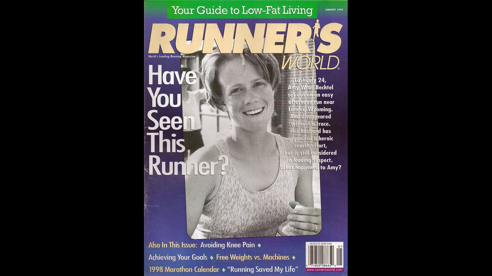 The Runners World featuring a story on Amy Wroe Bechtel is still the magazine's all-time highest selling issue.