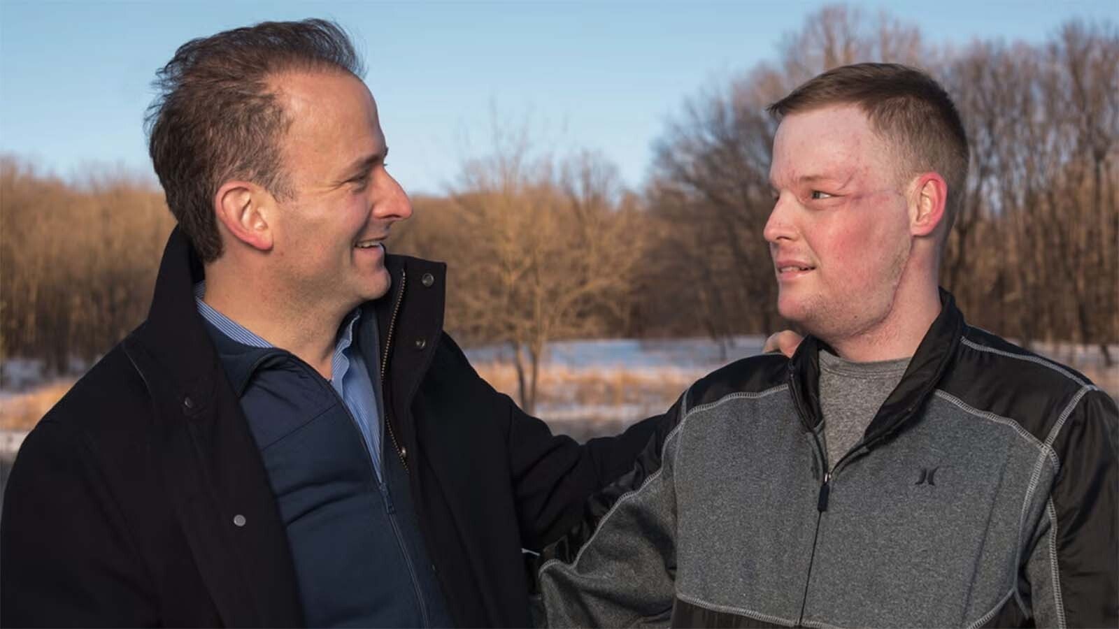 Dr. Samir Mardini and Andy Sandness.
