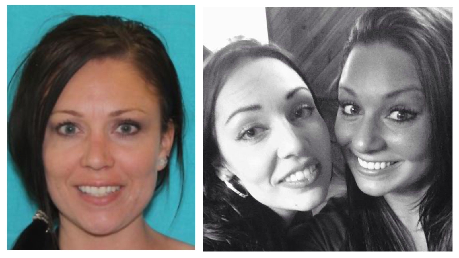 Left: Anne Elyse Elliott, then 31, was last seen in the area of North Temple Street in downtown Salt Lake City on Jan. 10, 2020. Right: Elliott and her sister Emily Nardacci (right) have been close their entire lives as Nardacci refuses to give up the search for her sister.