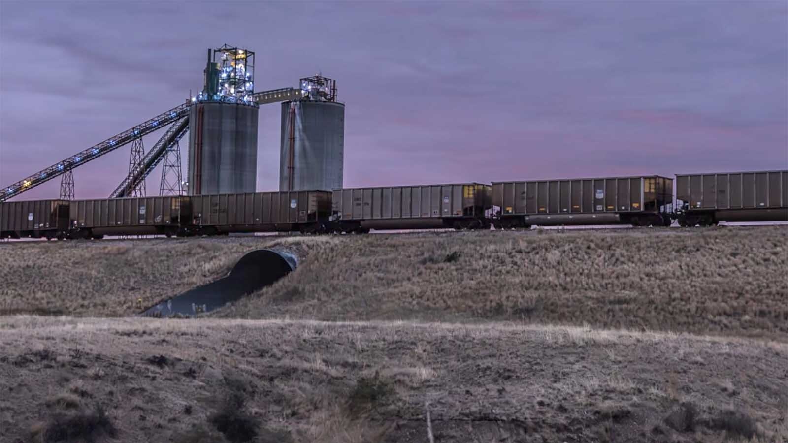 The antelope coal mine in Wyoming's Powder River Basin, operatied by Navajo Transitional Energy Company.