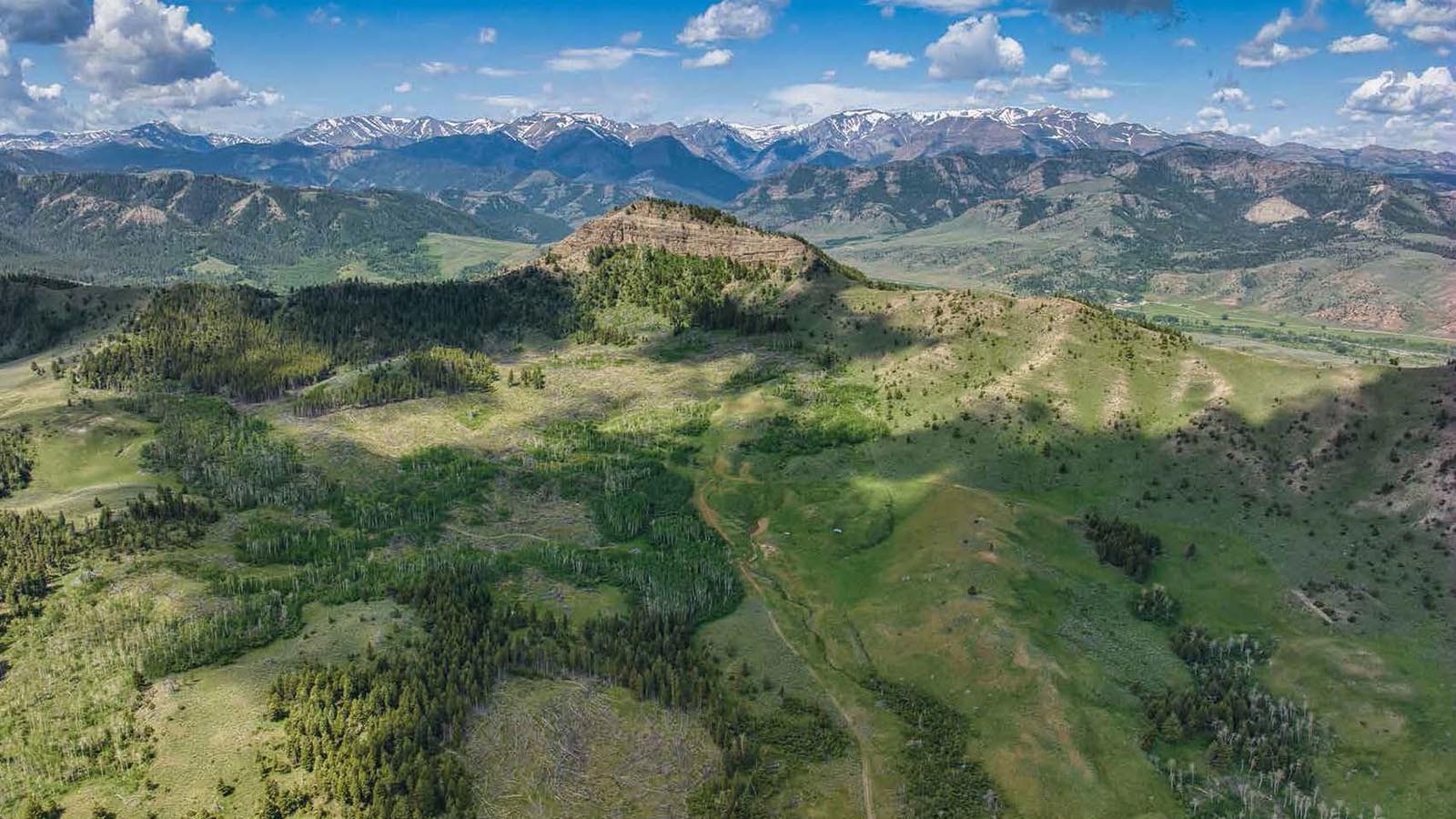 In the same family since 1895, the Antlers Ranch has huge swaths of pristine Wyoming woodland with trophy fishing streams and lots of room to roam.