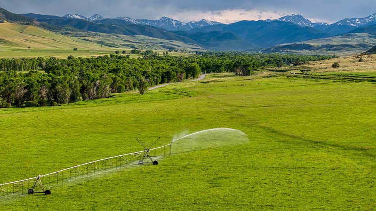 There's a legacy of more than 125 years of agriculture on the Antlers Ranch near Meeteetse, Wyoming.