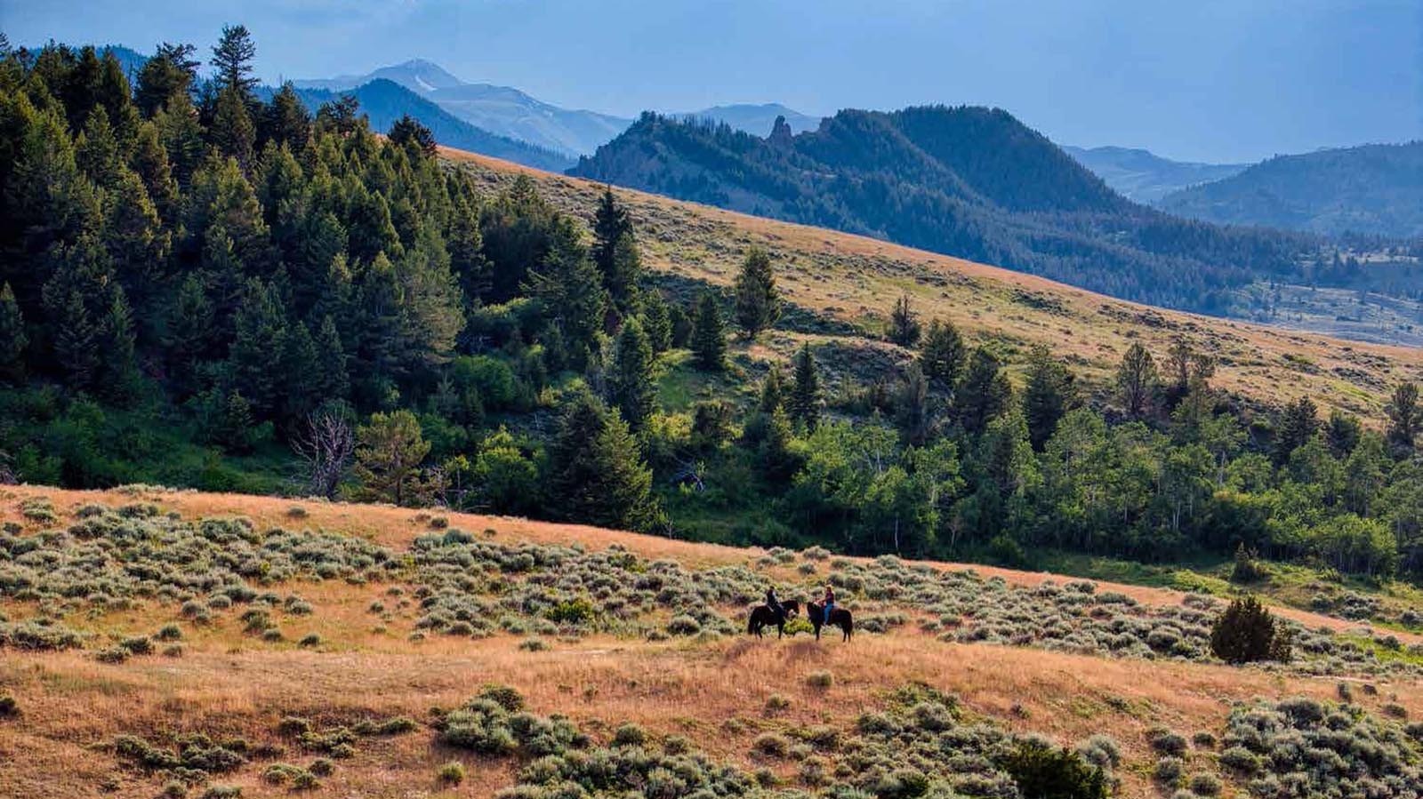 There's a legacy of more than 125 years of agriculture on the Antlers Ranch near Meeteetse, Wyoming.