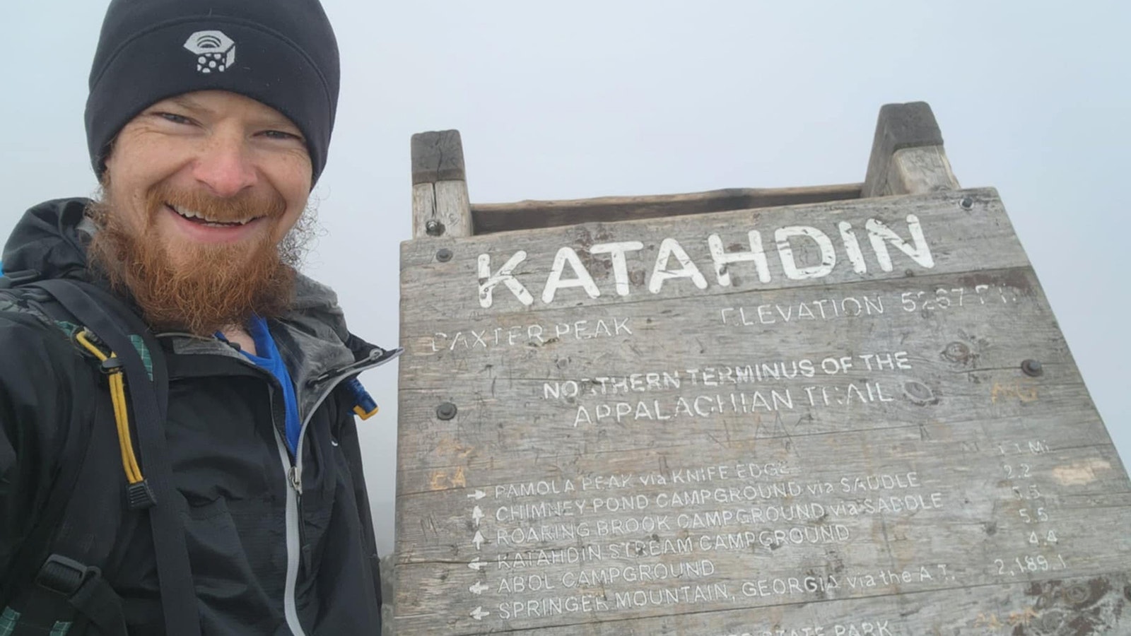 Jordan Thorn reached Katahdin, the end of the Appalachian Trail, on Oct. 6. Located in Main it was the end of the five-month journey that began in Georgia.