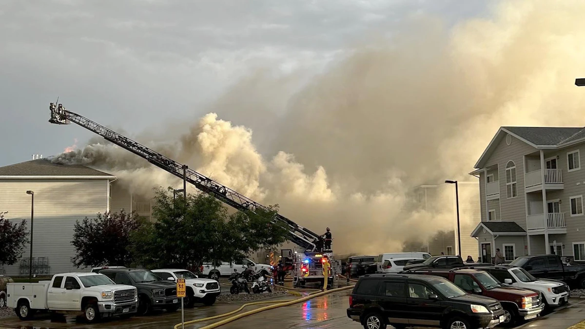 Lightning Sets Gillette Apartment Complex On Fire, Forces Evacuation Of ...