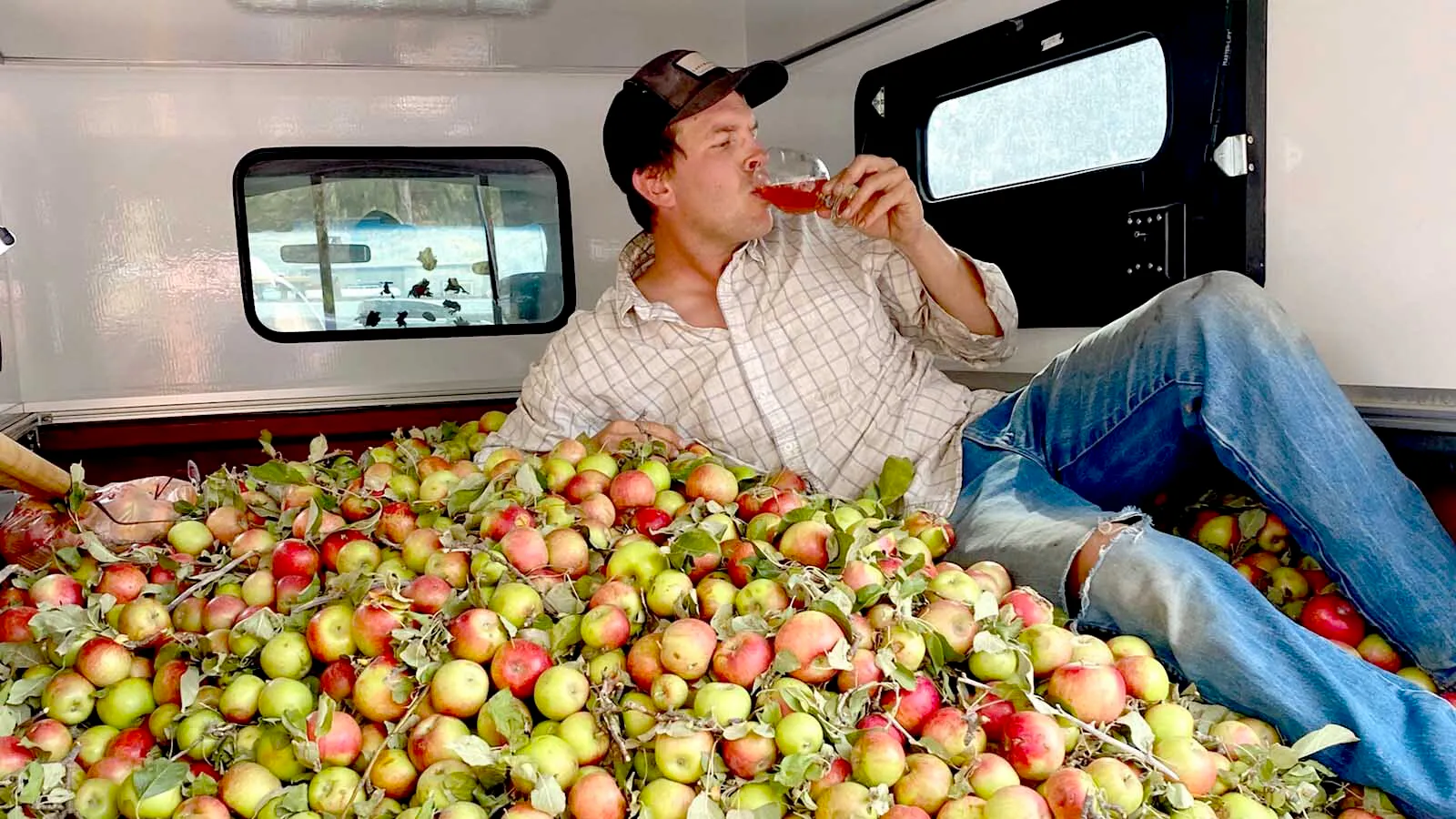 Ian McGregor, co-owner of Farmstead Cider.